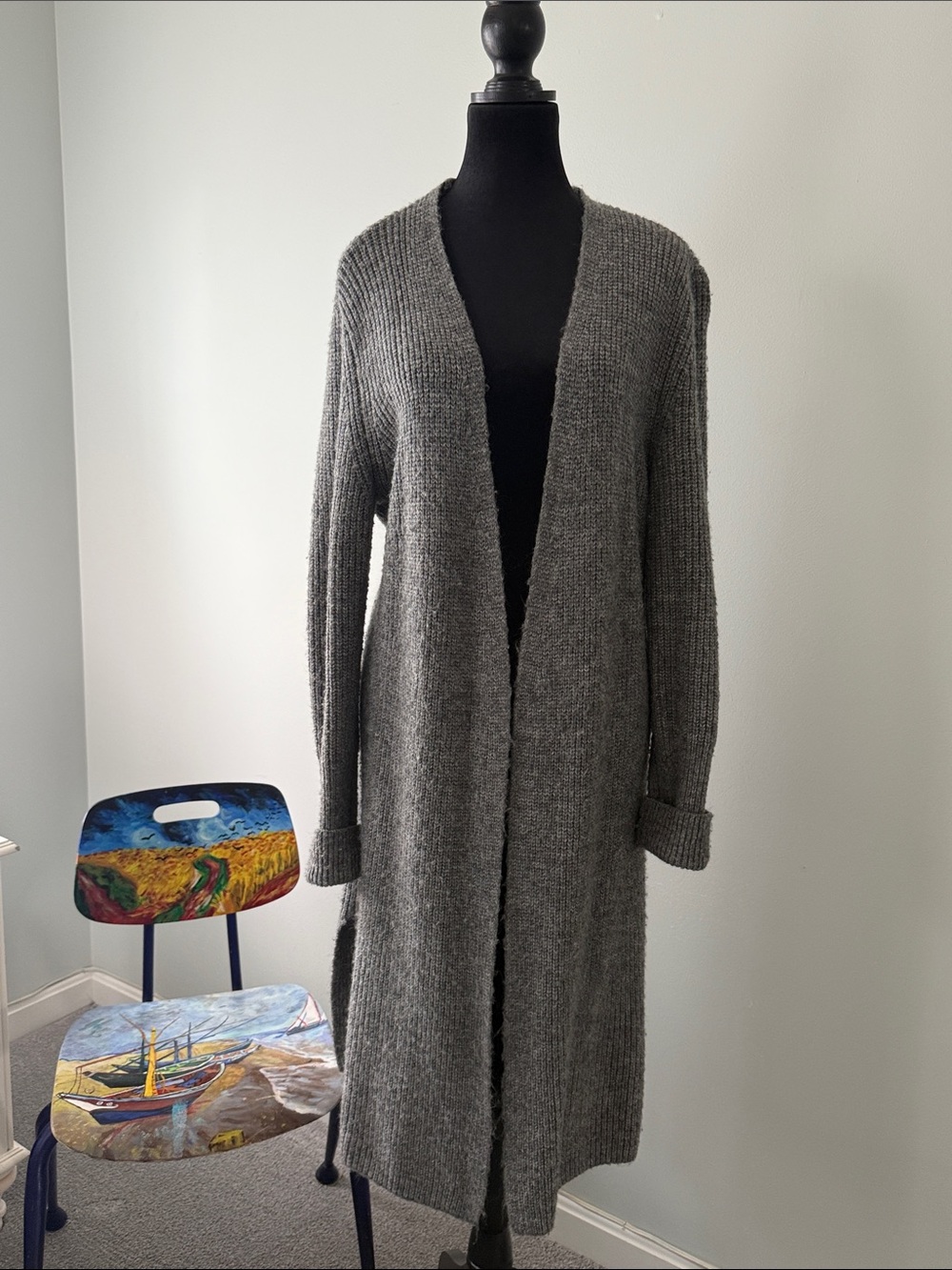Nordstrom Halogen ribbed sweater duster